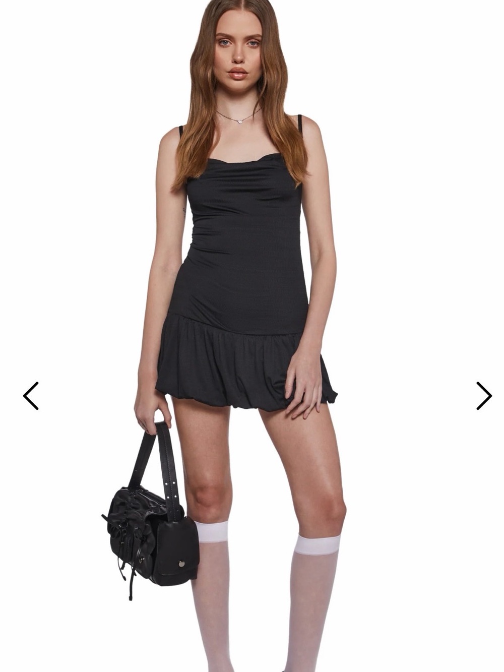 Dolls Kill NWT SUPERMODEL LIFE BUBBLE MINI DRESS